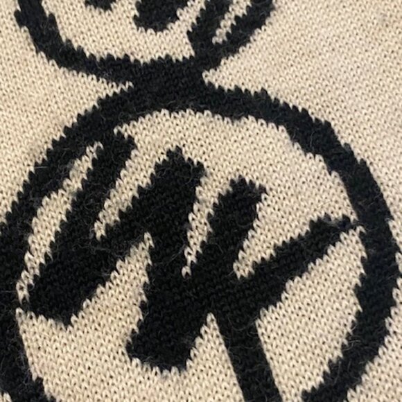 Michael Kors Branded Wool mix scarf. Long tassels - Picture 6 of 7